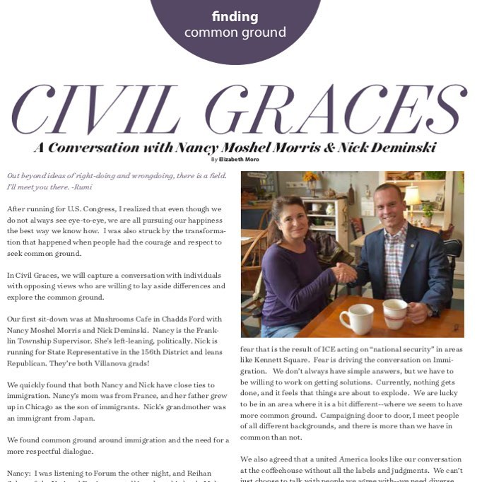 Civil Graces Coming to a Local Publication